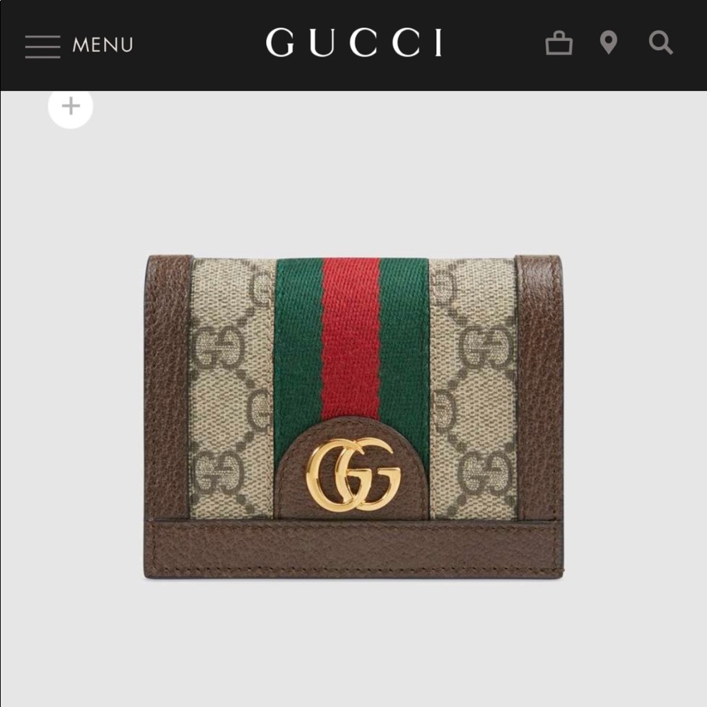 Gucci ophidia gg wallet card case